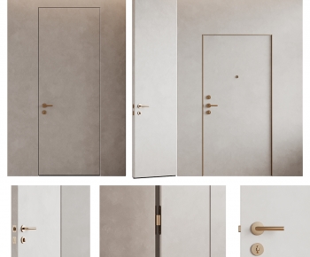 Modern Single Door-ID:666590933