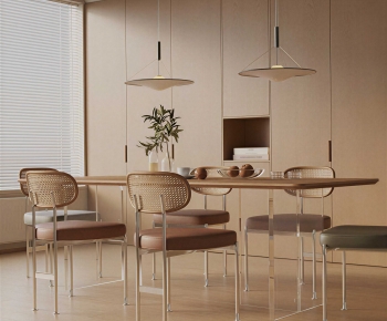 Modern Dining Table And Chairs-ID:475692996