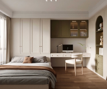 French Style Bedroom-ID:611329142