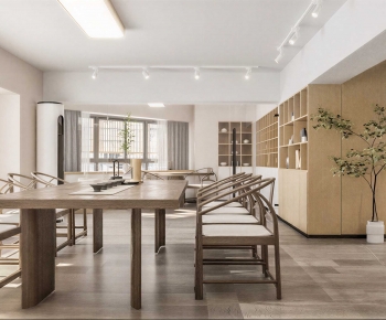 New Chinese Style Teahouse Tea House-ID:235419348