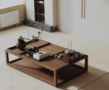 Wabi-sabi Style Coffee Table-ID:492640971