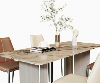 Modern Dining Table And Chairs-ID:520541915