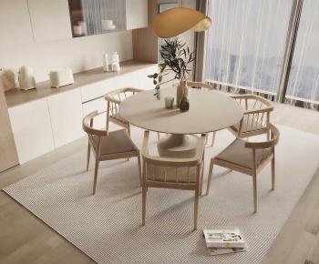 Modern Dining Table And Chairs-ID:251669881