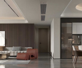 Modern A Living Room-ID:497824915