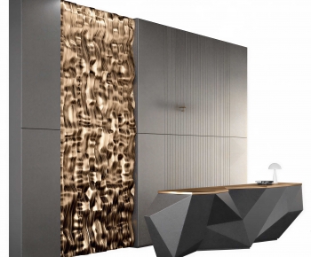 Modern Reception Desk-ID:922010903
