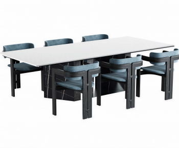 Modern Dining Table And Chairs-ID:410630948