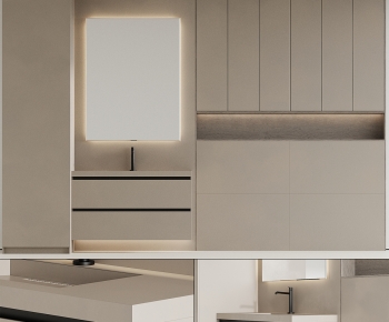 Modern Bathroom Cabinet-ID:236071114