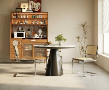 Modern Dining Table And Chairs-ID:599329955