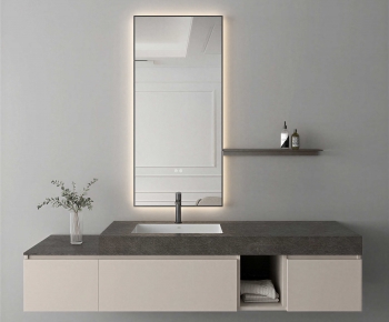 Modern Bathroom Cabinet-ID:595642097