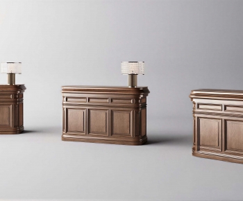 European Style Reception Desk-ID:640668979