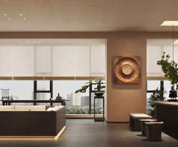 New Chinese Style Manager's Office-ID:125279493