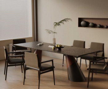 Modern Dining Table And Chairs-ID:227166897