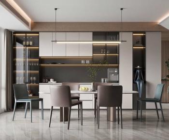 Modern Dining Room-ID:446892986