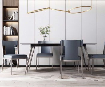Modern Dining Table And Chairs-ID:101430474
