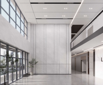 Modern Office Reception Desk-ID:931781055