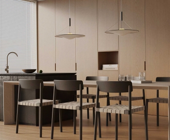 Modern Dining Table And Chairs-ID:760328056