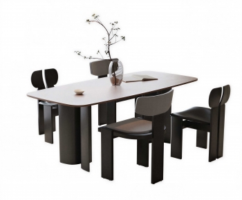 Modern Dining Table And Chairs-ID:534259088