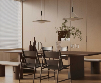 Modern Dining Table And Chairs-ID:319447993