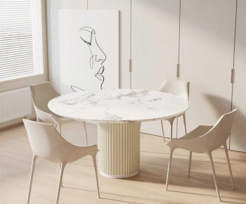 Modern Dining Table And Chairs-ID:215923071