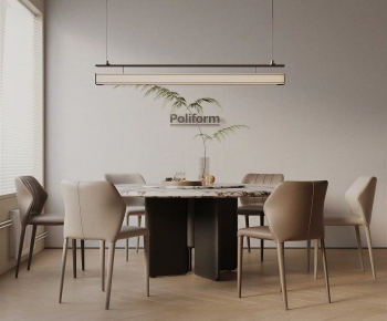 Modern Dining Table And Chairs-ID:646873957