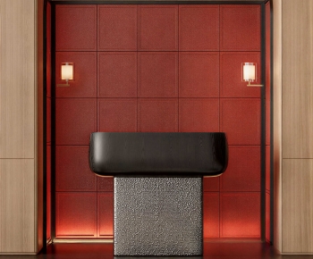 Modern Reception Desk-ID:584451912