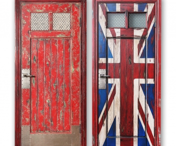 American Style Single Door-ID:466238981