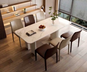 Modern Dining Table And Chairs-ID:743103031