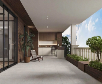 Modern Leisure Balcony-ID:295664072