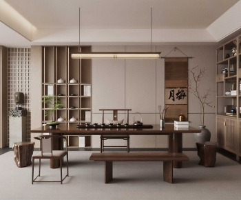 New Chinese Style Tea House-ID:759912014