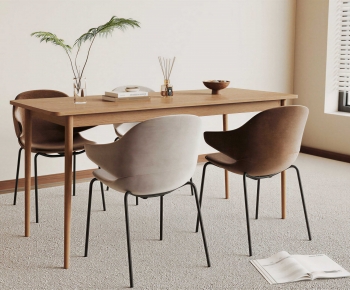 Modern Dining Table And Chairs-ID:838614941