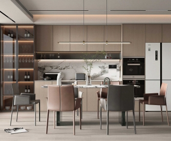 Modern Dining Room-ID:661829953