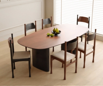 Modern Dining Table And Chairs-ID:618388895