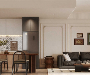 French Style A Living Room-ID:337693936