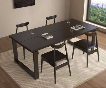 Modern Dining Table And Chairs-ID:764617929