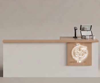 Modern Reception Desk-ID:695319896