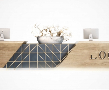 Modern Reception Desk-ID:287393096