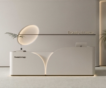 Modern Reception Desk-ID:795348888