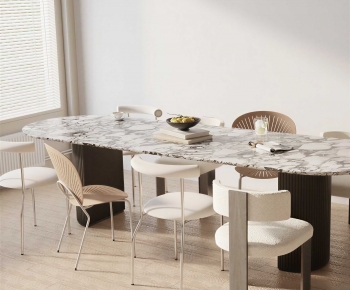 Modern Dining Table And Chairs-ID:322160794