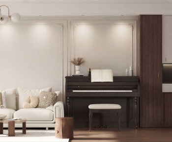 Modern A Living Room-ID:583987957