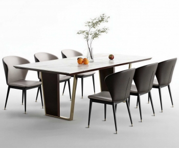 Modern Dining Table And Chairs-ID:292820928