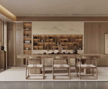 New Chinese Style Tea House-ID:282879117