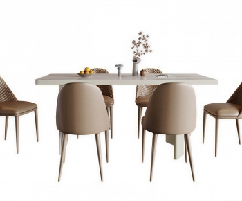 Modern Dining Table And Chairs-ID:650101909