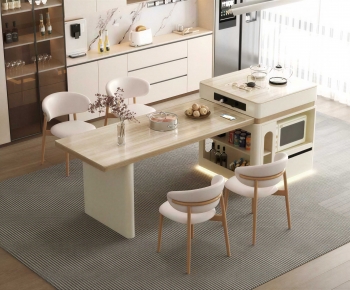 Modern Dining Table And Chairs-ID:527030943