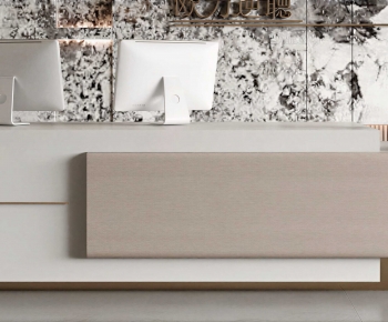 Modern Reception Desk-ID:244273907