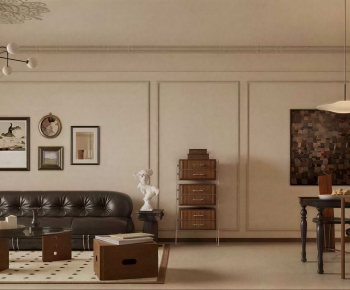 French Style A Living Room-ID:109860907