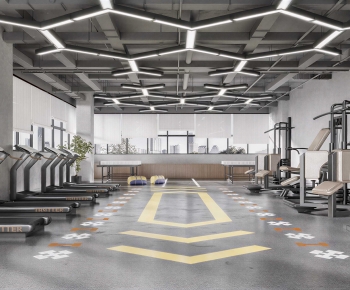 Industrial Style Gym-ID:488116031