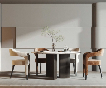 Modern Dining Table And Chairs-ID:884051082