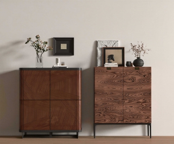 Wabi-sabi Style Entrance Cabinet-ID:286350019