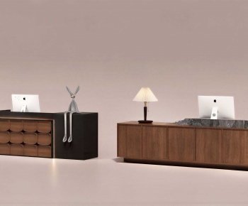 Modern Reception Desk-ID:502902034