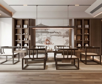 New Chinese Style Tea House-ID:116159994